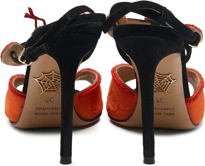 100mm Embroidered-Design Sandals - Image 2
