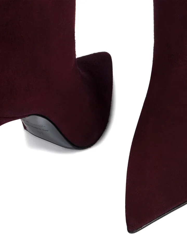 100mm Eva suede boots - Image 4