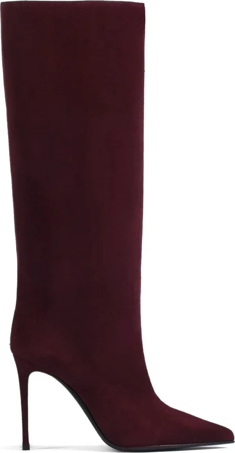 100mm Eva suede boots
