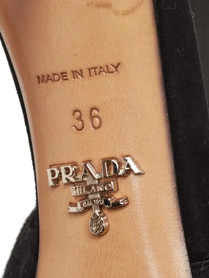 100mm Eyelet-Embellished Suede Sandals - Image 5