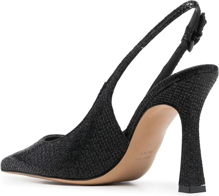 100mm Farah pointed-toe pumps - Image 3