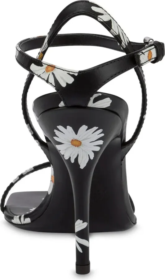 100mm Floral-Print Sandals - Image 3