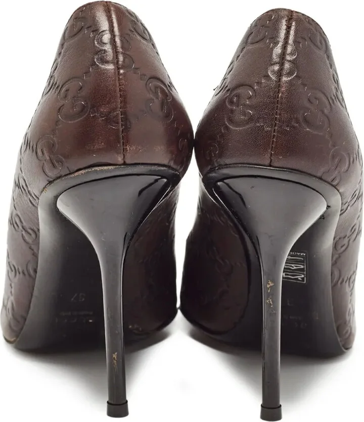 100mm Guccissima pumps - Image 4