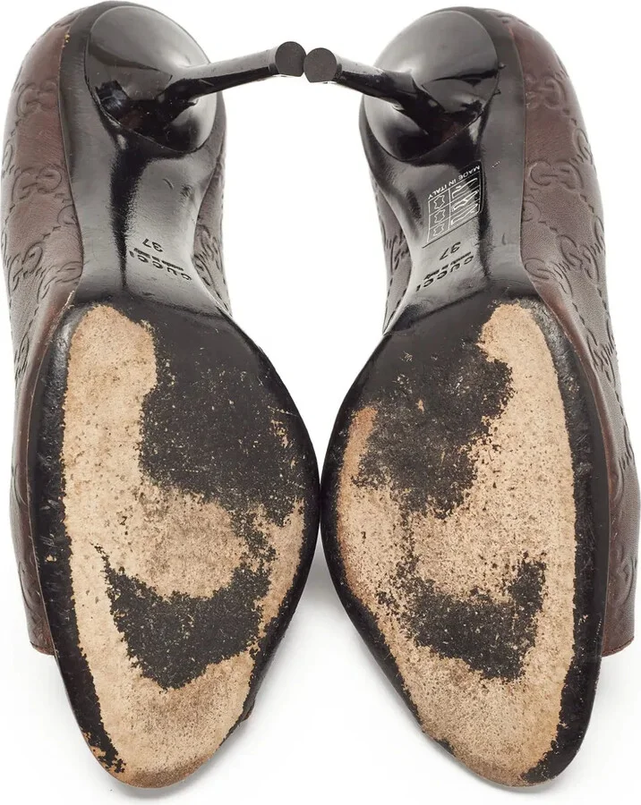 100mm Guccissima pumps - Image 5