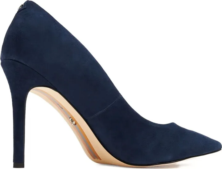 100mm Hazel suede pointed-toe pumps - Image 3