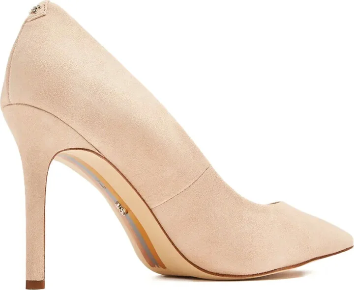 100mm Hazel suede pointed-toe pumps - Image 3