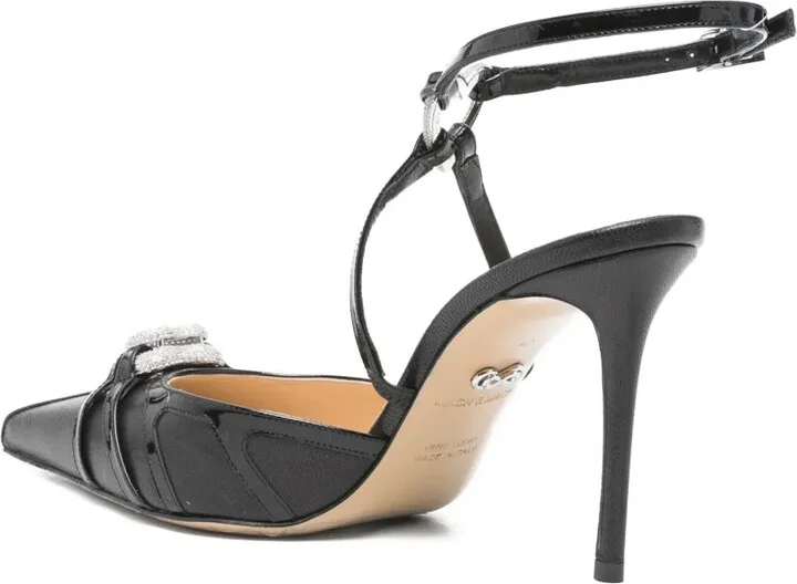 100mm Heart-Embellished Pumps - Image 3