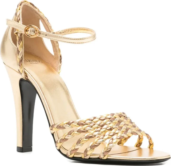 100mm Hi Dolly braided sandals - Image 2