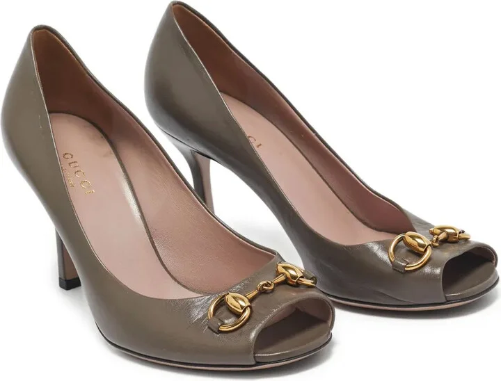 100mm Horsebit-detail pumps - Image 2