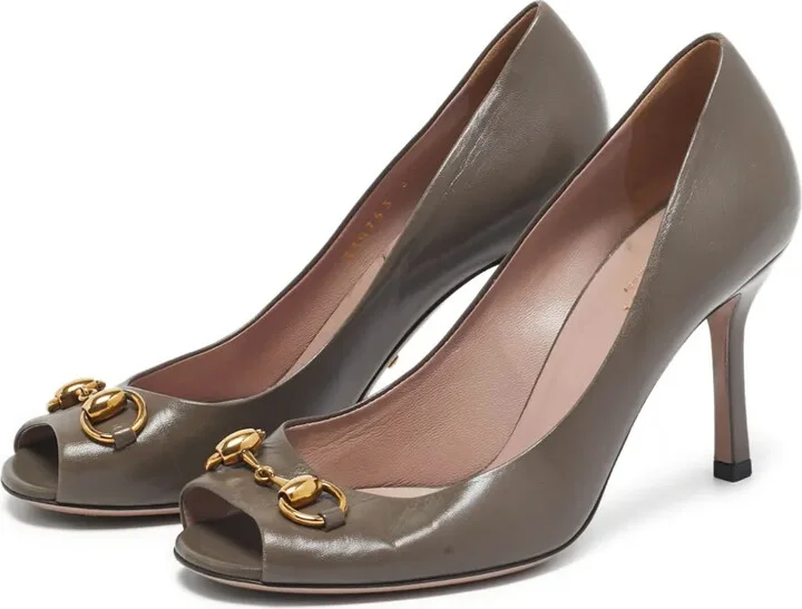 100mm Horsebit-detail pumps - Image 3