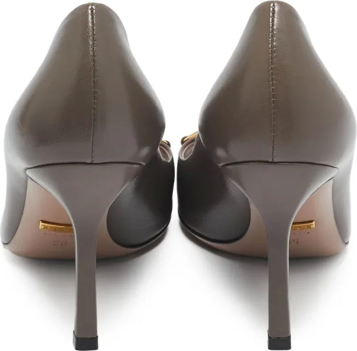 100mm Horsebit-detail pumps - Image 4