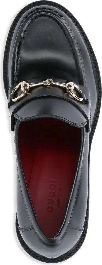100mm Horsebit platform loafers - Image 4