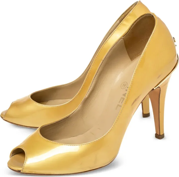 100mm interlocking CC logo pumps - Image 3