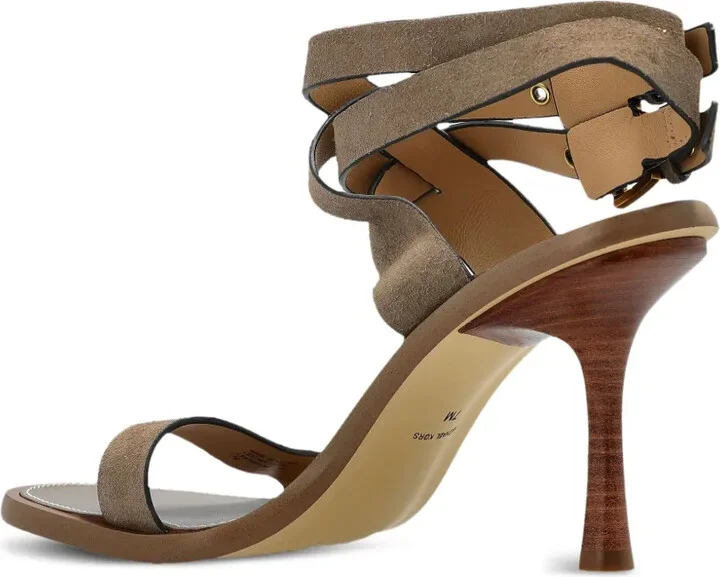 100mm Irene crossover buckle-fastening pumps - Image 3