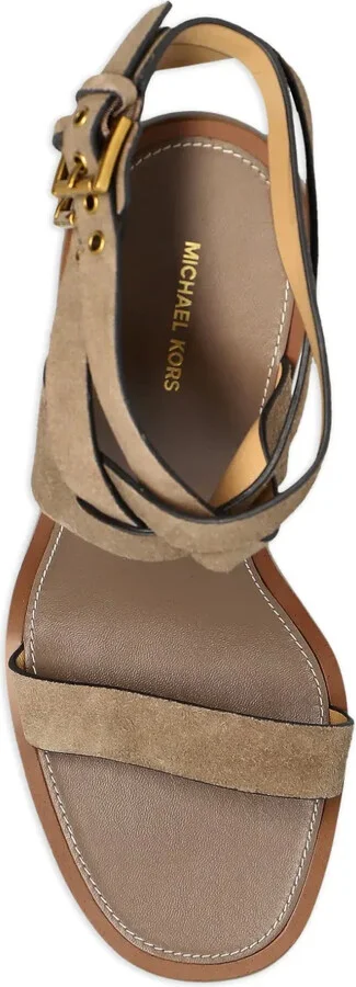 100mm Irene crossover buckle-fastening pumps - Image 4