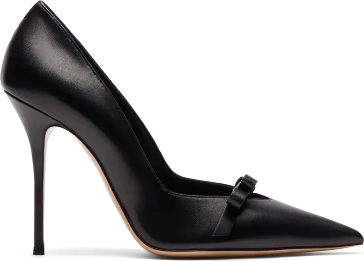 100mm Juliet Scarlet pumps