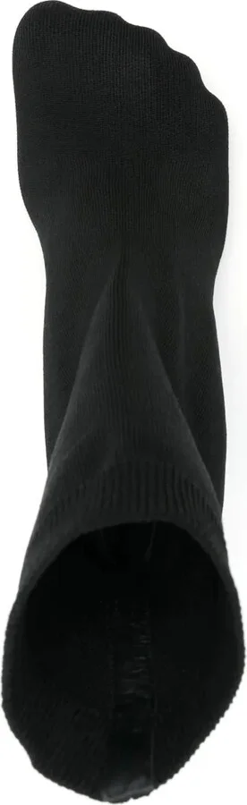 100mm Knitted Ankle Boots - Image 4