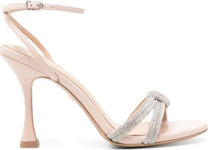 100mm Knot-Detailed Sandals
