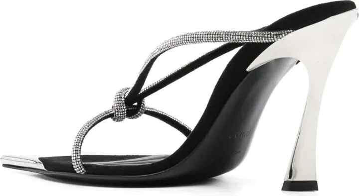 100mm Knotted Fang sandals - Image 3