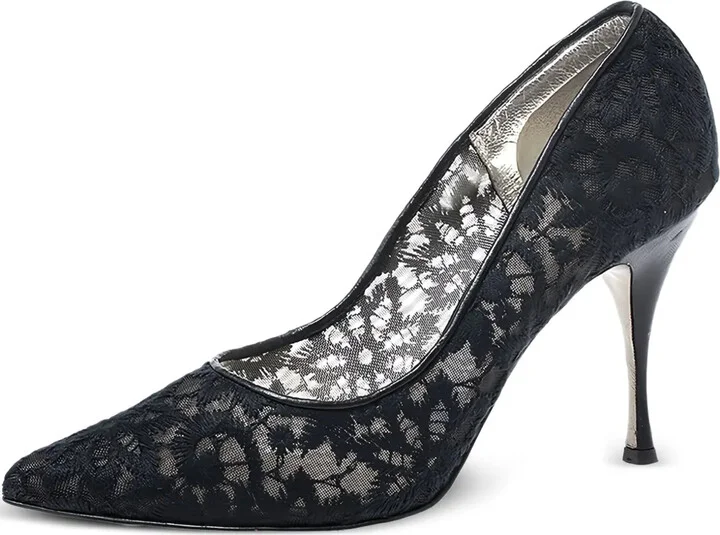 100mm Lace Pumps