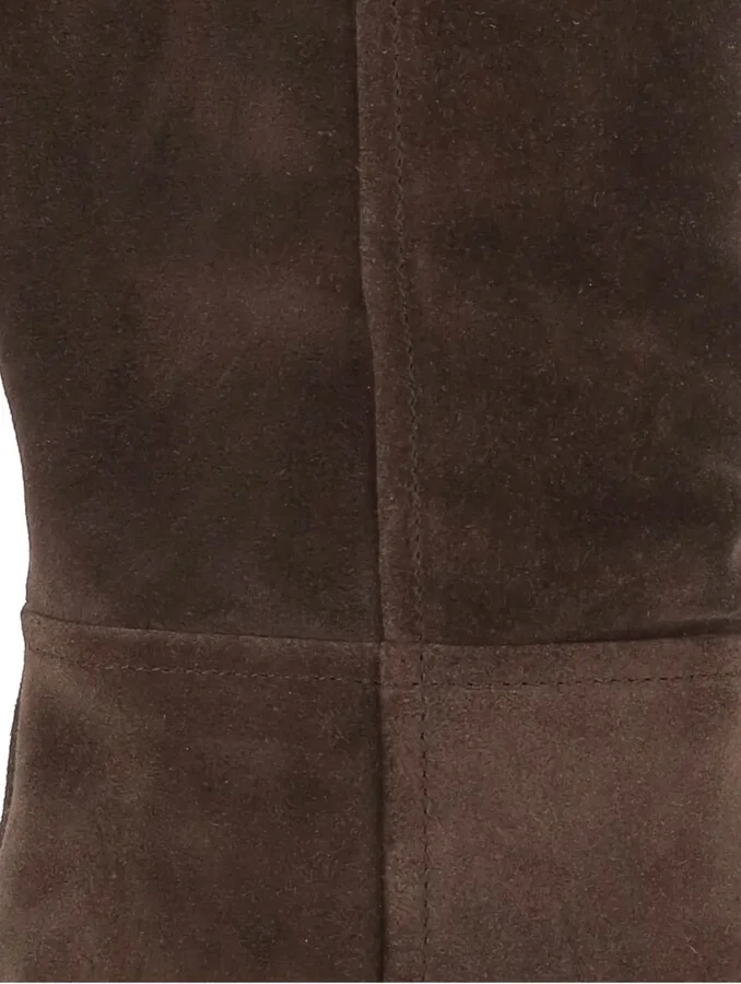 100mm Lavinia suede pointed-toe knee-high boots - Image 4