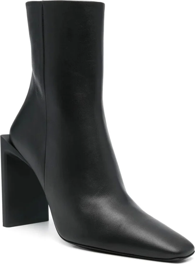 100mm Leather Boots - Image 2
