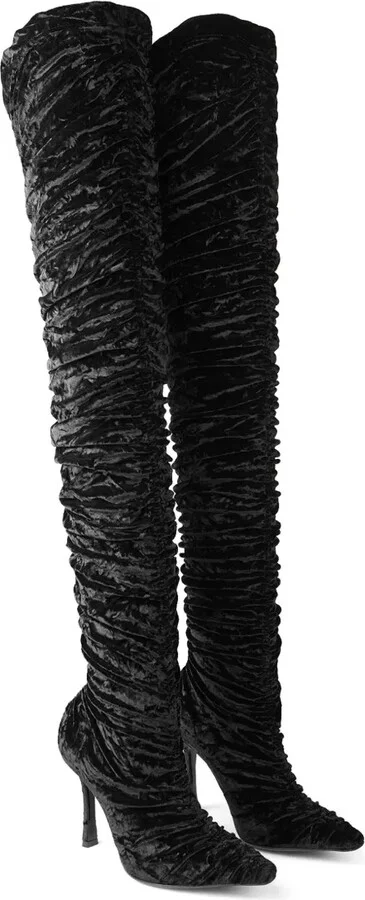 100mm Leather Boots - Image 2