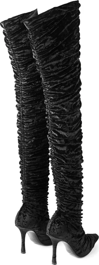100mm Leather Boots - Image 3