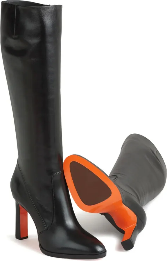 100mm Leather Boots - Image 4