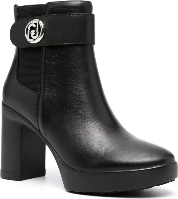 100mm Leather Boots - Image 2
