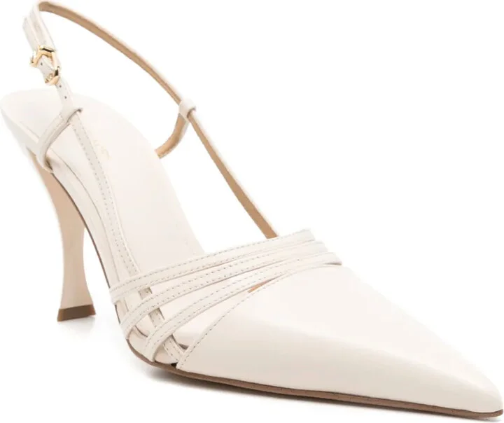 100mm Leather Pumps - Image 2