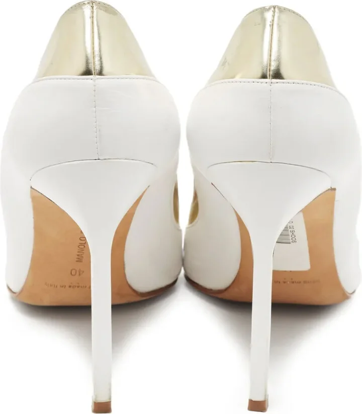 100mm Leather Pumps - Image 3
