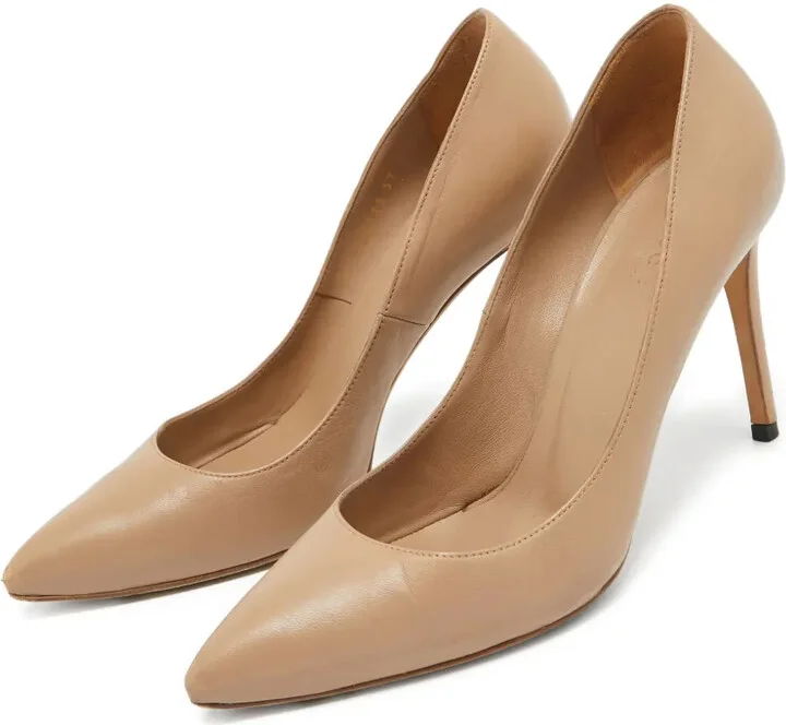 100mm Leather Pumps - Image 2