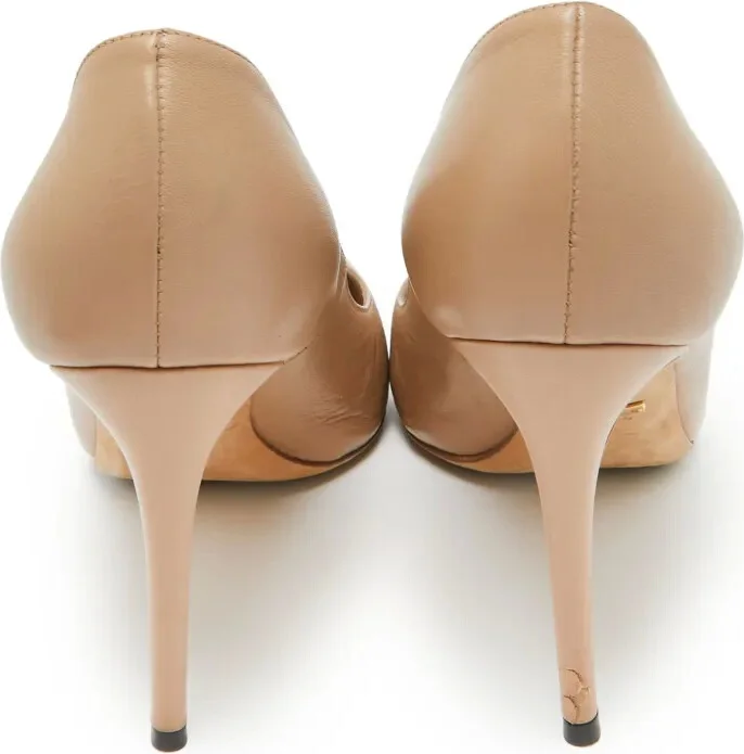 100mm Leather Pumps - Image 4