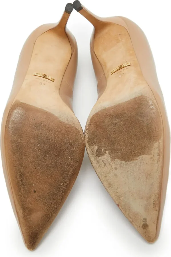 100mm Leather Pumps - Image 5