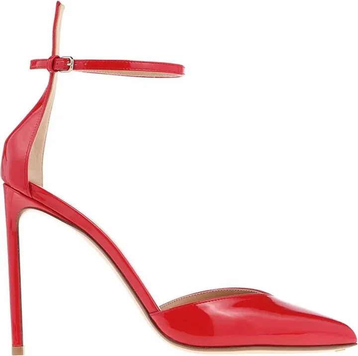 100mm Leather Pumps