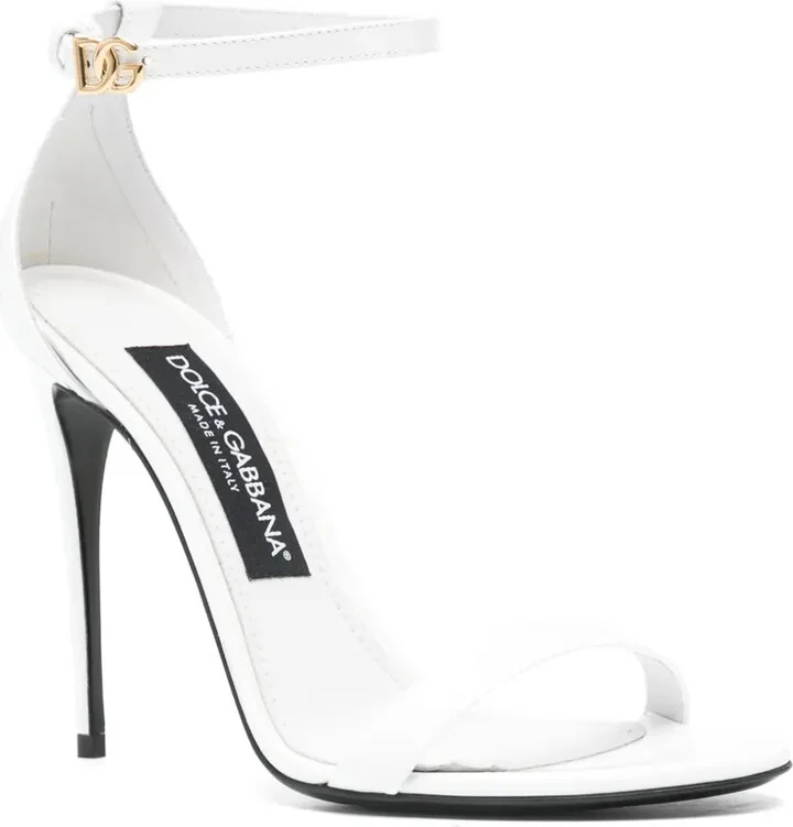 100mm Leather Sandals - Image 2
