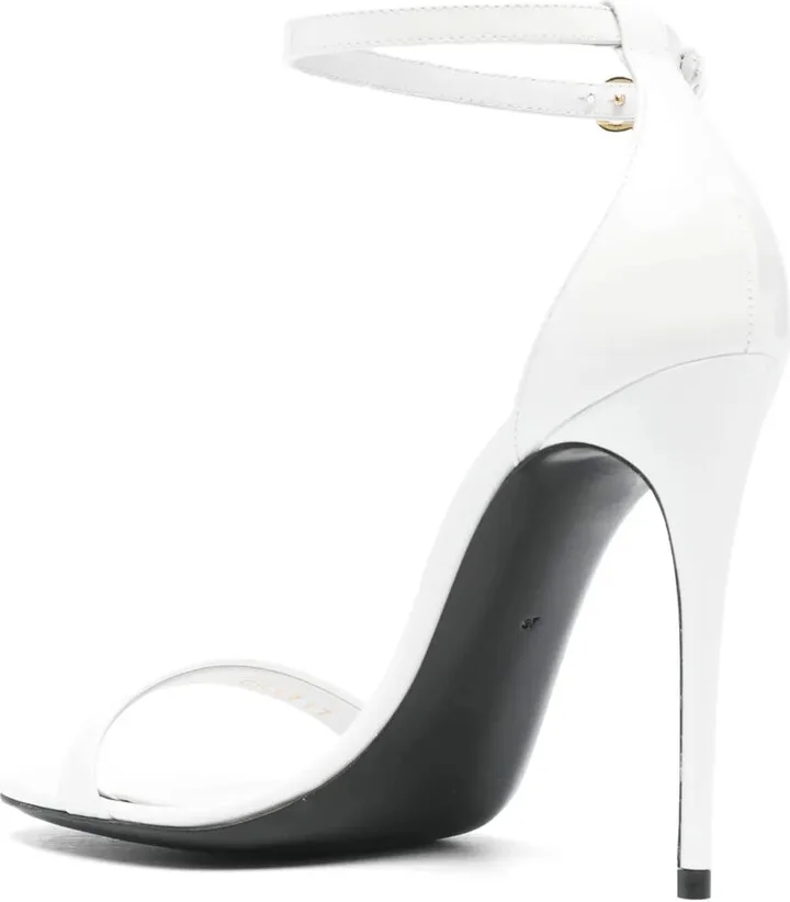 100mm Leather Sandals - Image 3