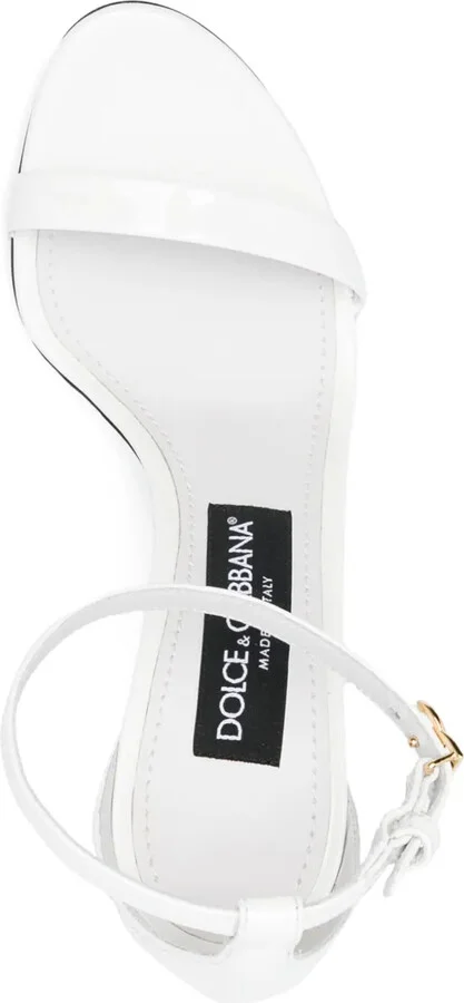 100mm Leather Sandals - Image 4