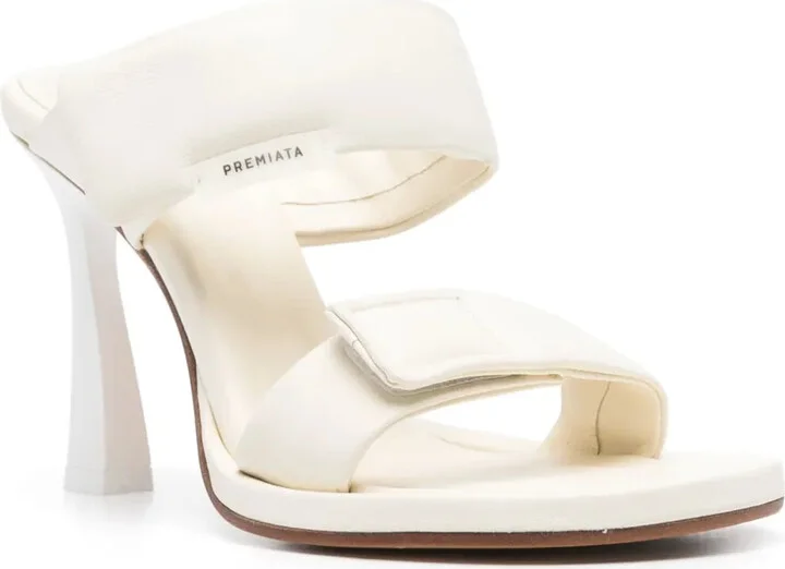 100mm Leather Sandals - Image 2