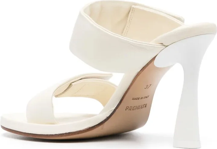 100mm Leather Sandals - Image 3