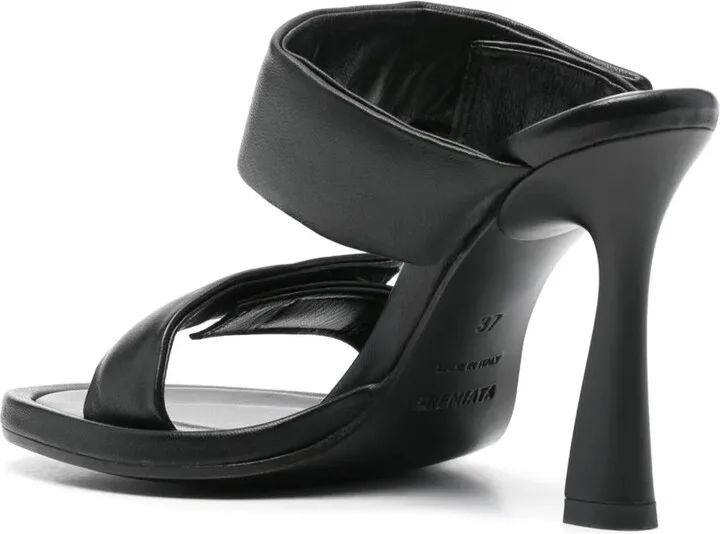 100mm Leather Sandals - Image 3