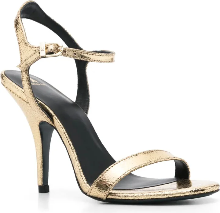 100mm Leather Sandals - Image 2