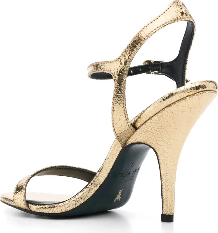 100mm Leather Sandals - Image 3