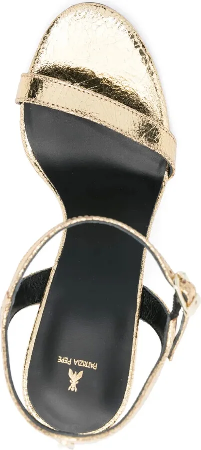 100mm Leather Sandals - Image 4