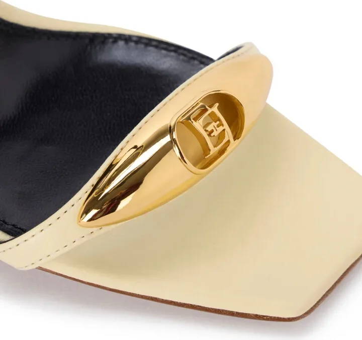 100mm Leather Sandals - Image 4