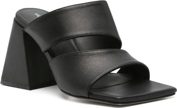 100mm Leather Sandals - Image 2
