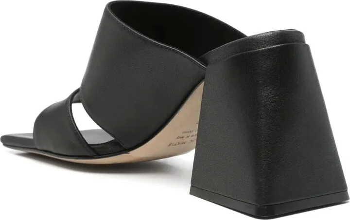 100mm Leather Sandals - Image 3