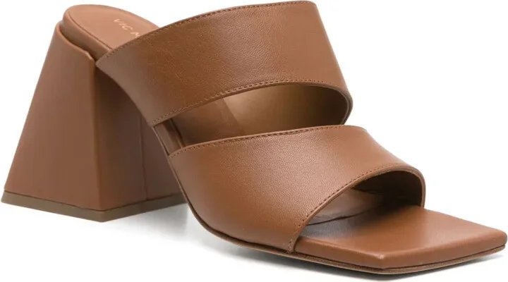 100mm Leather Sandals - Image 2