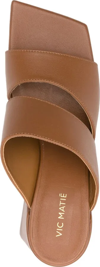 100mm Leather Sandals - Image 4